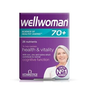 قرص ول ومن ویتابیوتیکس ویتامین جامع و کامل مناسب خانم های بالای ۷۰ سال