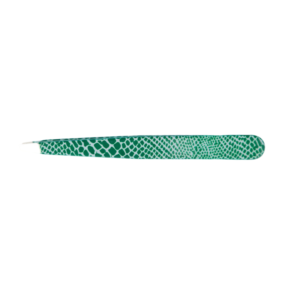 موچین دست ساز نیپس سر کج مدل سبز خال ‌خالی