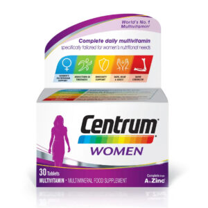 مکمل مولتی ویتامین کامل ضروری A-Z سنترام مخصوص خانم ها Centrum Women