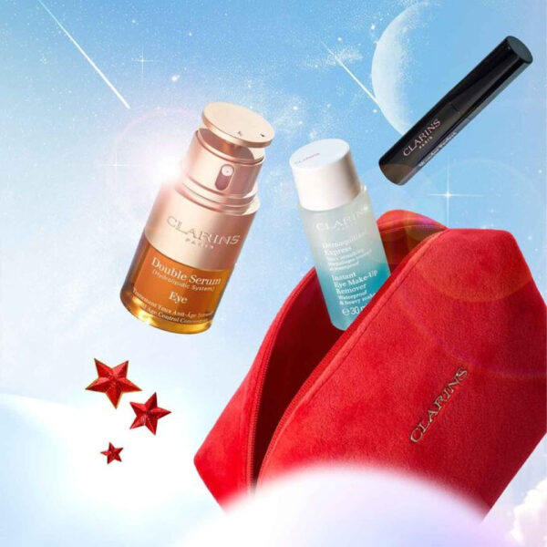 ست Clarins Double Serum Eye Set