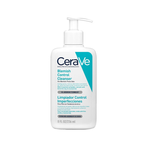 ژل شستشو سراوی CeraVe مدل Blemish Control حجم 236 میل ژل شستشو سراوی CeraVe مدل Blemish Control حجم 236 میل