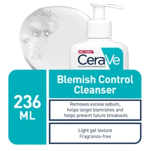 ژل شستشو سراوی CeraVe مدل Blemish Control حجم 236 میل